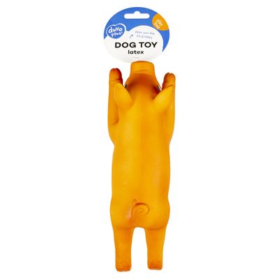 Duvo+ Hundespielzeug Squeaking Schwein Latex