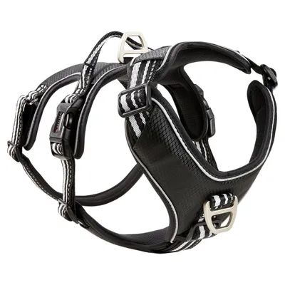 Wolters Geschirr Active Pro No Escape schwarz/silber Wolters Geschirr Active Pro No Escape schwarz/silber