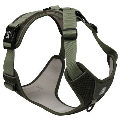 Duvo+ EXPLOR Ultimate Fit No-Pull Geschirr Classic undercover green