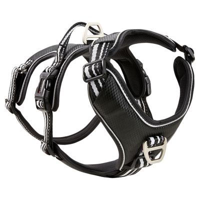 Wolters Geschirr Active Pro No Escape schwarz/silber