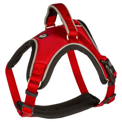 Duvo+ West Geschirr Nylon rot