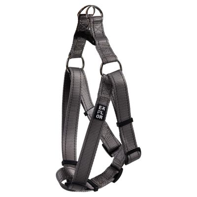 Duvo+ Geschirr Step in Safety grau