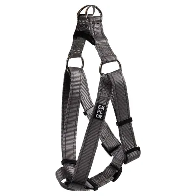 Duvo+ Geschirr Step in Safety grau Duvo+ Geschirr Step in Safety grau