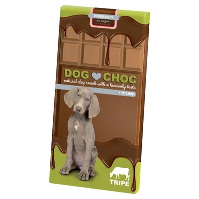 Duvo+ Hundeschokolade Dog Choc Pansen 100 g Duvo+ Hundeschokolade Dog Choc Pansen 100 g