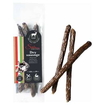 Duvo+ Hundesnack Dry Sausace mit Wild