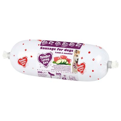 Duvo+ Hundesnack Wurst mit Lamm & Zucchini