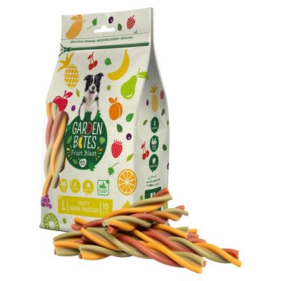 Duvo+ Garden Bites Fruity Dental Twizzlers