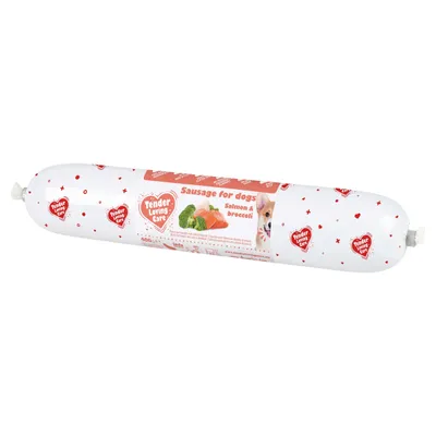 Duvo+ Hundesnack Wurst mit Lachs & Brokkoli