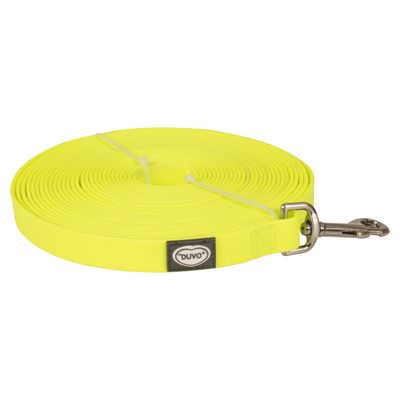 Duvo+ South Langlaufleine PVC eben neongelb