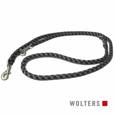 Wolters Führleine Everest extra-lang schwarz/graphit