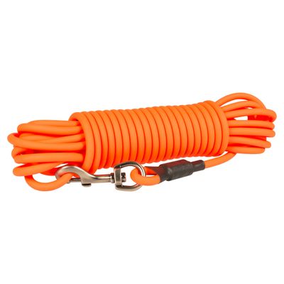 Duvo+ South Langlaufleine PVC rund neonorange