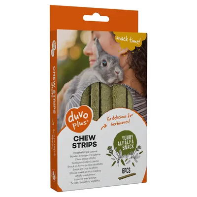 Duvo+ Kaustrips Alfalfa grün 50 g Duvo+ Kaustrips Alfalfa grün 50 g