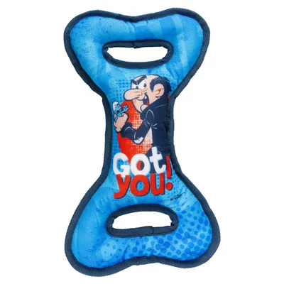 Duvo+ Hundespielzeug "Die Schlümpfe" Gargamel Oxford Tugger blau Duvo+ Hundespielzeug "Die Schlümpfe" Gargamel Oxford Tugger blau