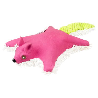 Duvo+ Hundespielzeug Eichhörnchen Plüsch/Latex violett/grün