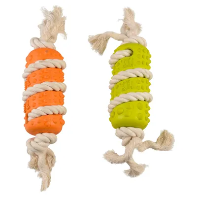 Duvo+ Hundespielzeug Eco Gummistiftknochen Bambus/Reis + Baumwolle Duvo+ Hundespielzeug Eco Gummistiftknochen Bambus/Reis + Baumwolle