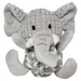 Duvo+ Hundespielzeug Zoo Friends Elefant Ball grau