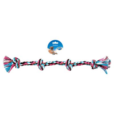 Duvo+ Hundespielzeug Knot Baumwolle mit 4 Knoten
