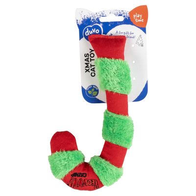 Duvo+ Hundespielzeug X-Mass Weihnachtsstab