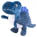 Duvo+ Hundespielzeug Dino Ankylosaurus blau
