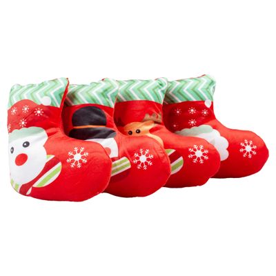 Duvo+ Hundespielzeug Xmas Socke aus Plüsch