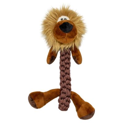 Duvo+ Hundespielzeug Zoo Friends Löwe Stick braun