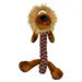 Duvo+ Hundespielzeug Zoo Friends Löwe Stick braun