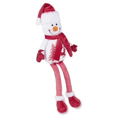 Wolters Hundespielzeug Christmas Range Schneemann rot/weiß Wolters Hundespielzeug Christmas Range Schneemann rot/weiß