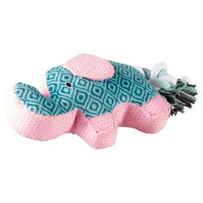 Duvo+ Hundespielzeug Elefant aus Plüsch blau Duvo+ Hundespielzeug Elefant aus Plüsch blau