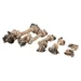 Duvo+ Hundespielzeug Flossy Seil mit 2 Knoten braun