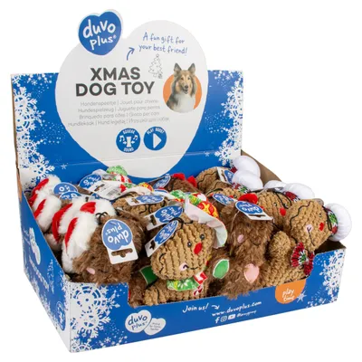 Duvo+ Hundespielzeug Xmas Plüsch Lebkuchenmänner Duvo+ Hundespielzeug Xmas Plüsch Lebkuchenmänner