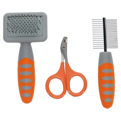 Duvo+ Nager-Pflegeset orange/grau Duvo+ Nager-Pflegeset orange/grau