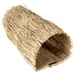 Duvo+ Spieltunnel mit Gras aus Leinen beige