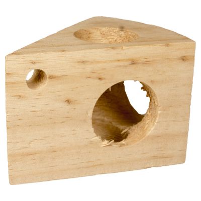 Duvo+ Nagerspielzeug Käse in Holz