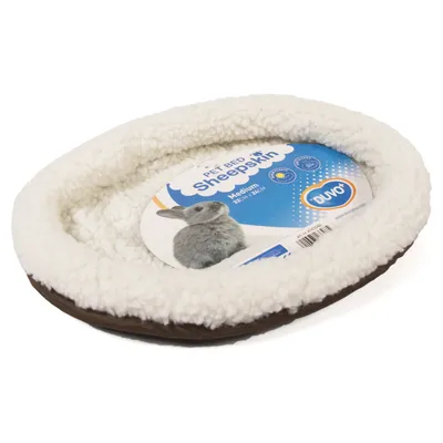 Duvo+ Bett oval Schafsfell Duvo+ Bett oval Schafsfell