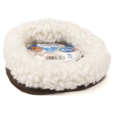 Duvo+ Bett oval Schafsfell