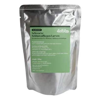 EntoZoo Blanchierte Hermetia Larve im Pouch EntoZoo Blanchierte Hermetia Larve im Pouch