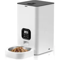 Zatte Distributeur Croquettes Auto 6L, Minuterie Chat & Chien