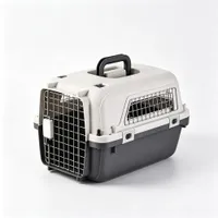 Zatte Caisse de transport chien avec roues et poignée - 56 × 40 × 36 cm