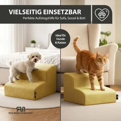 Rohrschneider Hundetreppe mit 2 Stufen Rohrschneider Hundetreppe mit 2 Stufen