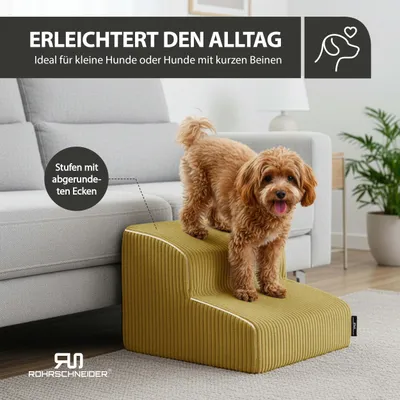 Rohrschneider Hundetreppe mit 2 Stufen Rohrschneider Hundetreppe mit 2 Stufen