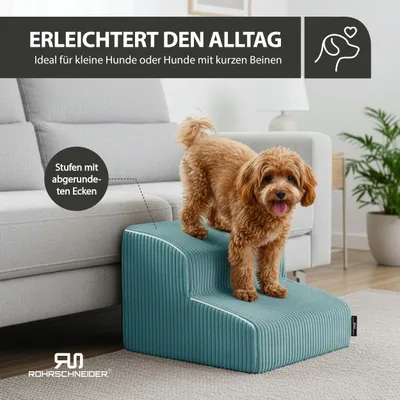 Rohrschneider Hundetreppe mit 2 Stufen