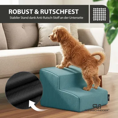 Rohrschneider Hundetreppe mit 2 Stufen