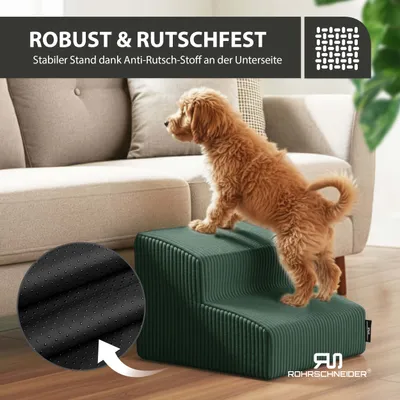 Rohrschneider Hundetreppe mit 2 Stufen