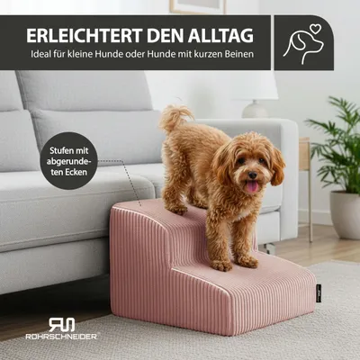 Rohrschneider Hundetreppe mit 2 Stufen