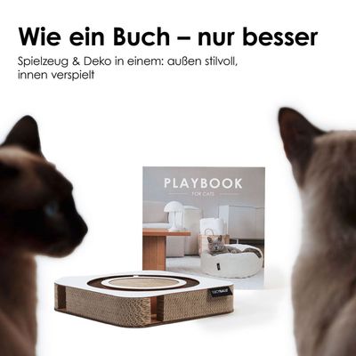 LucyBalu Interaktives Katzenspielzeug PLAYBOOK