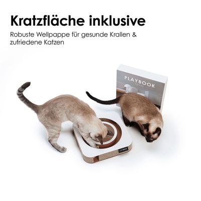 LucyBalu Interaktives Katzenspielzeug PLAYBOOK