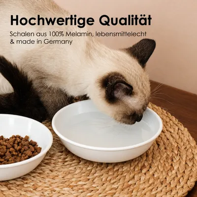 LucyBalu Katzennapf BOWL MELAMIN - 2er-Set LucyBalu Katzennapf BOWL MELAMIN - 2er-Set