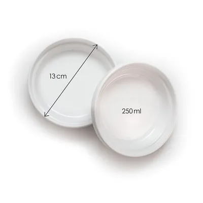 LucyBalu Katzennapf BOWL PORZELLAN - 2er-Set