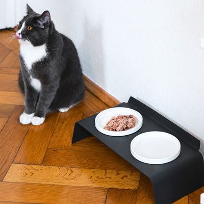 LucyBalu Katzennapf BOWL PORZELLAN - 2er-Set
