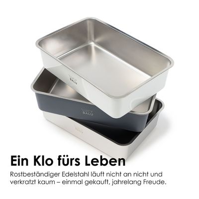 LucyBalu Katzentoilette STEELOO